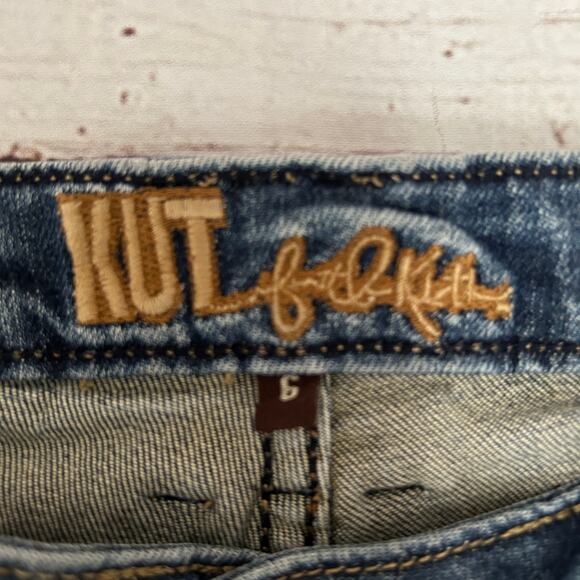 KUT FROM THE KLOTH Skinny Jeans Sz 6 - Picture 5 of 7